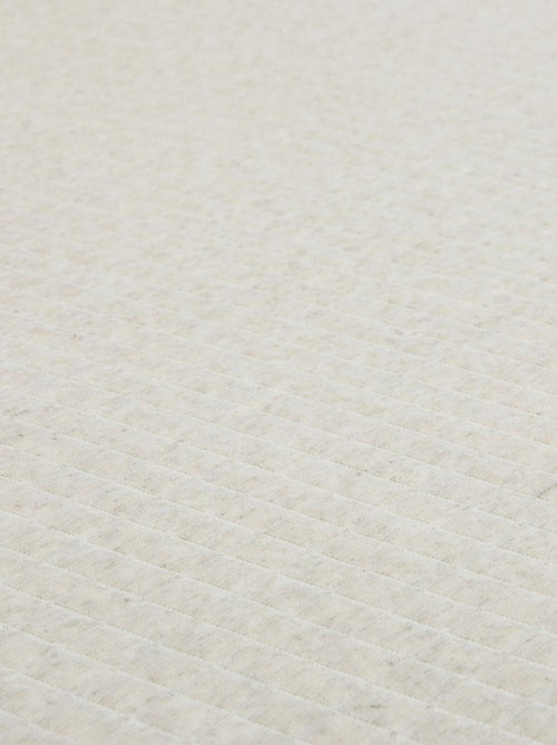 Ensemble matelas naturel latex naturel, sommier et pieds Aube 200 - Kiabi