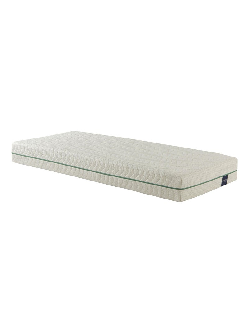Ensemble matelas naturel latex naturel, sommier et pieds Aube 700 Ecru - Kiabi