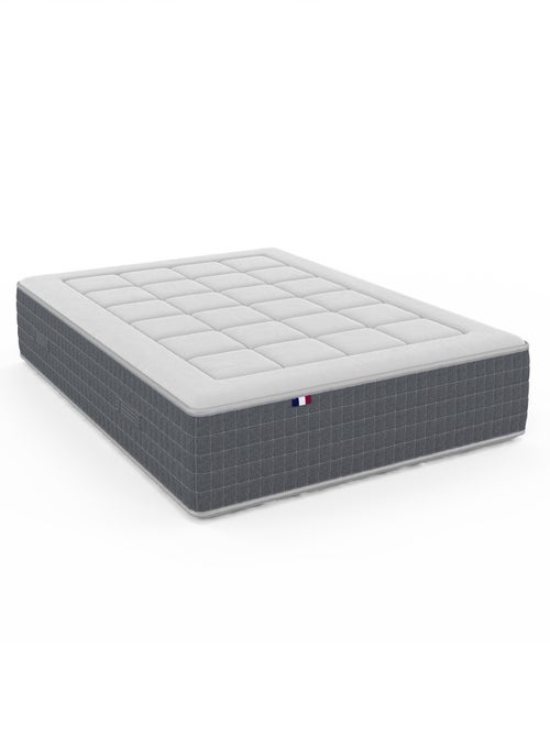 Ensemble Matelas Ressort 7 zones H.30cm + Sommier + couette + oreillers MAX - 140 x 190 cm - Kiabi