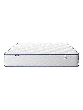 Ensemble matelas ressorts ensachés + mousse mémoire SWEETY, sommier en kit et pieds