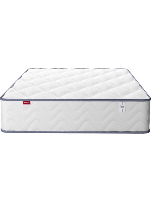 Ensemble matelas ressorts ensachés + mousse mémoire SWEETY, sommier en kit et pieds - Kiabi