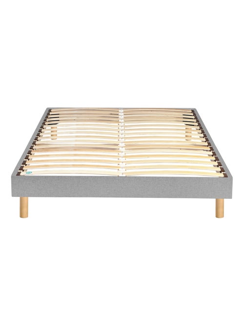 Ensemble matelas ressorts ensachés + mousse mémoire SWEETY, sommier en kit et pieds - Kiabi