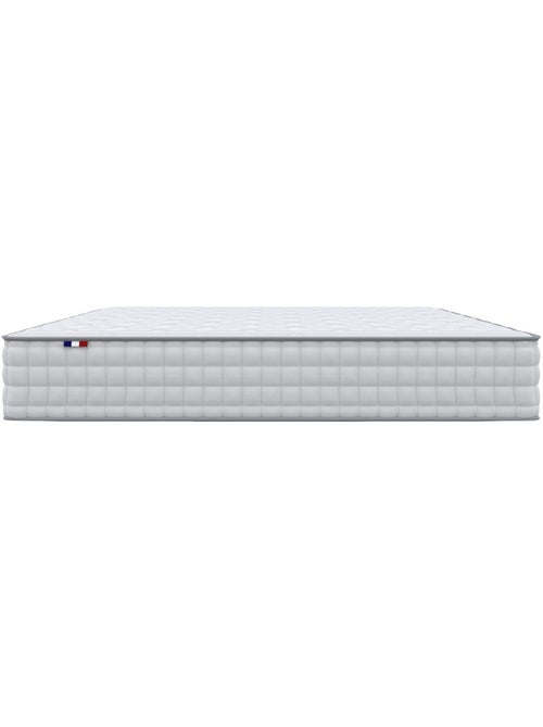 Ensemble matelas ressorts ensachés, SPECTRE + Sommier tapissier - 140 x 190 cm, Sommier - Gris chiné - Kiabi Ensemble matelas ressorts ensachés, SPECTRE + Sommier tapissier - 140 x 190 cm, Sommier - Gris chiné - Kiabi