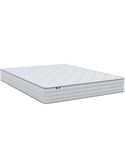 Ensemble matelas ressorts ensachés, SPECTRE + Sommier tapissier - Sommier - Gris chiné - Kiabi Ensemble matelas ressorts ensachés, SPECTRE + Sommier tapissier - Sommier - Gris chiné - Kiabi
