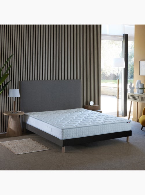 Ensemble matelas ressorts ensachés, SPECTRE + Sommier tapissier - Sommier - Noir - Kiabi Ensemble matelas ressorts ensachés, SPECTRE + Sommier tapissier - Sommier - Noir - Kiabi