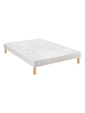 Ensemble matelas ressorts ensachés WELL BED, sommier TWIST et pieds