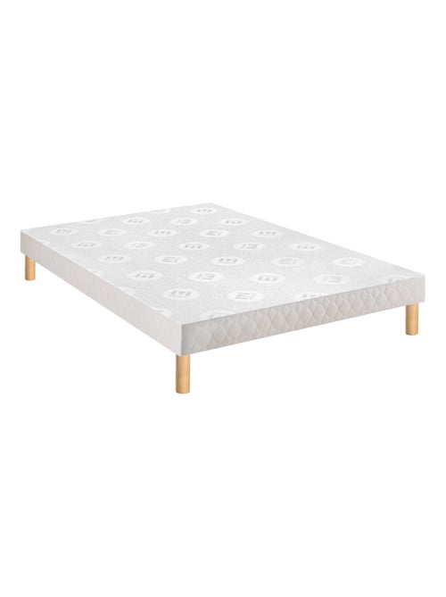 Ensemble matelas ressorts ensachés WELL BED, sommier TWIST et pieds - Kiabi