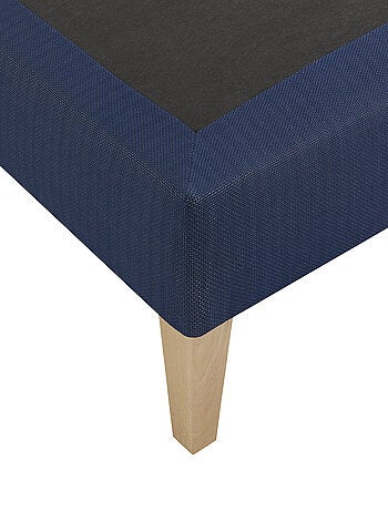 Ensemble matelas ressorts et mémoire de forme, sommier et pieds Rêve 600