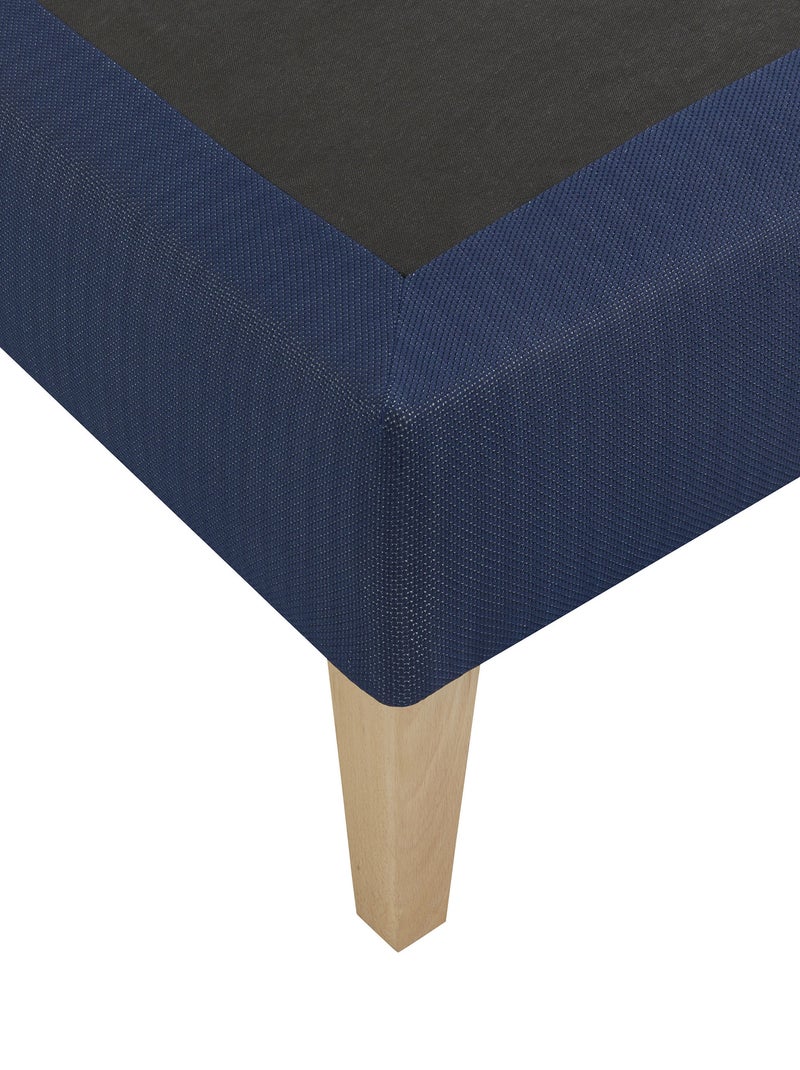 Ensemble matelas ressorts et mémoire de forme, sommier et pieds Rêve 600 Blanc - Kiabi