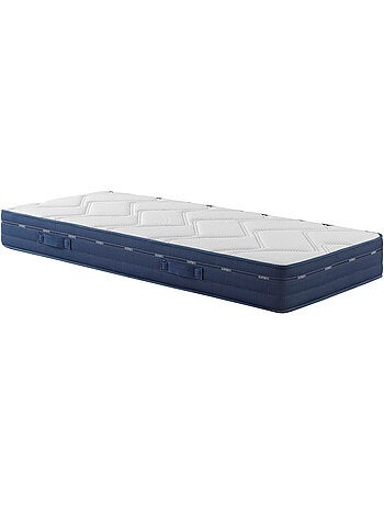 Ensemble matelas ressorts et mémoire de forme, sommier Lune et pieds Rêve 500