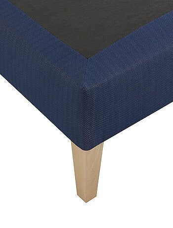 Ensemble matelas ressorts et mémoire de forme, sommier, pieds, couette et oreiller Rêve 500