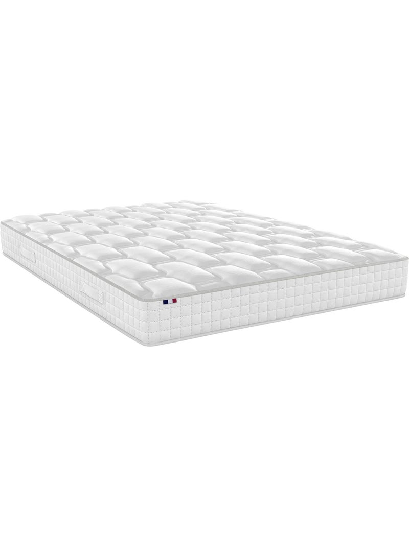 Ensemble matelas ressorts, H24cm, sommier en kit  gris Blanc Gris - Kiabi