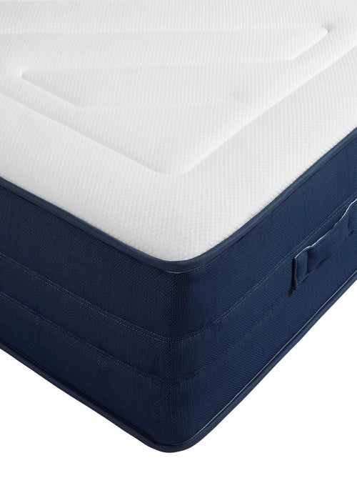 Ensemble matelas ressorts, latex et mémoire de forme, sommier Constellation et pieds Rêve 700 - Kiabi