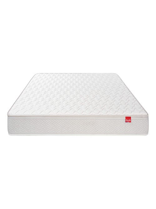 Ensemble matelas ressorts multispire DÉPAYSANT, sommier NATURE confort ferme et pieds - Kiabi