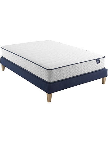 Ensemble matelas ressorts, sommier et pieds Rêve 300