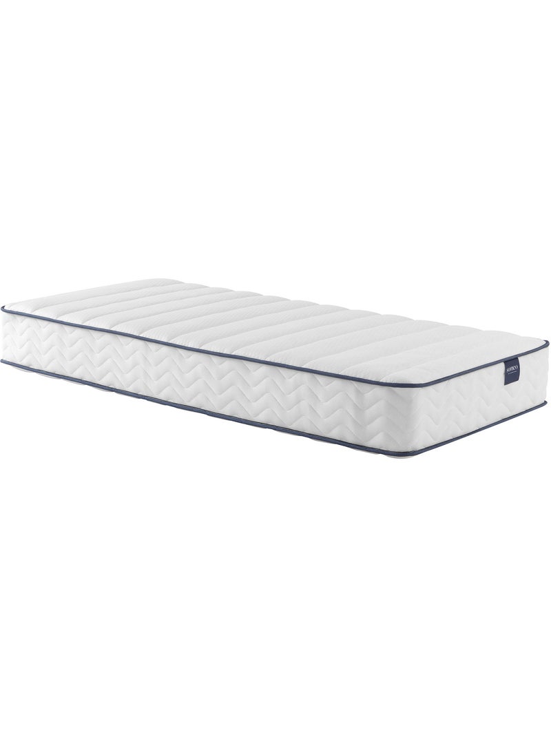 Ensemble matelas ressorts, sommier et pieds Rêve 300 Blanc - Kiabi