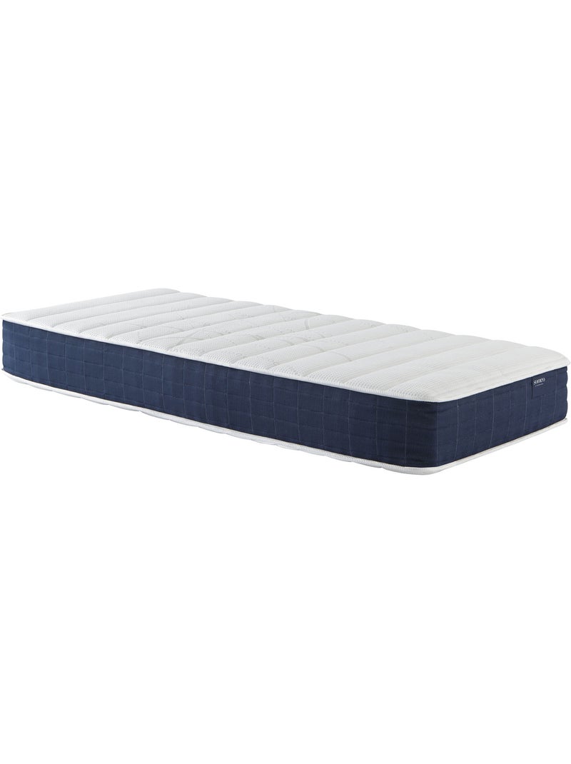 Ensemble matelas ressorts, sommier et pieds Rêve 400 Blanc - Kiabi