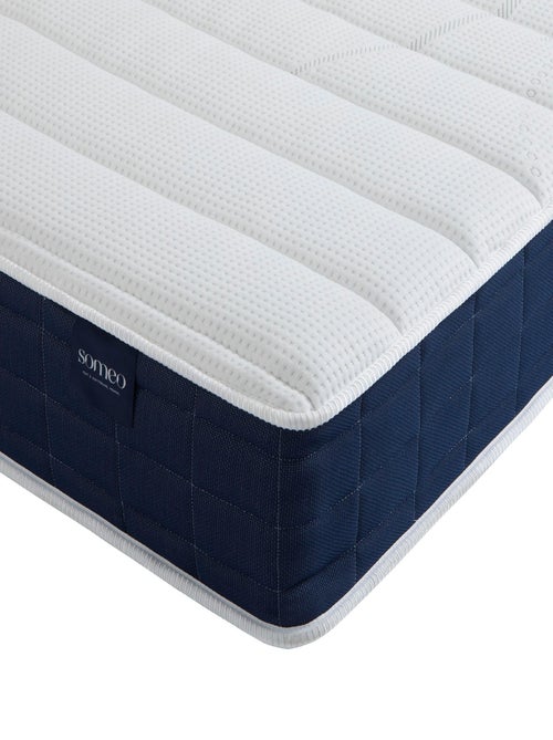 Ensemble matelas ressorts, sommier Lune et pieds Rêve 400 - Kiabi