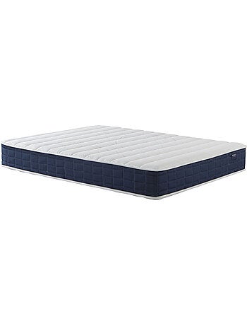 Ensemble matelas ressorts, sommier, pieds, couette et oreiller Rêve 400