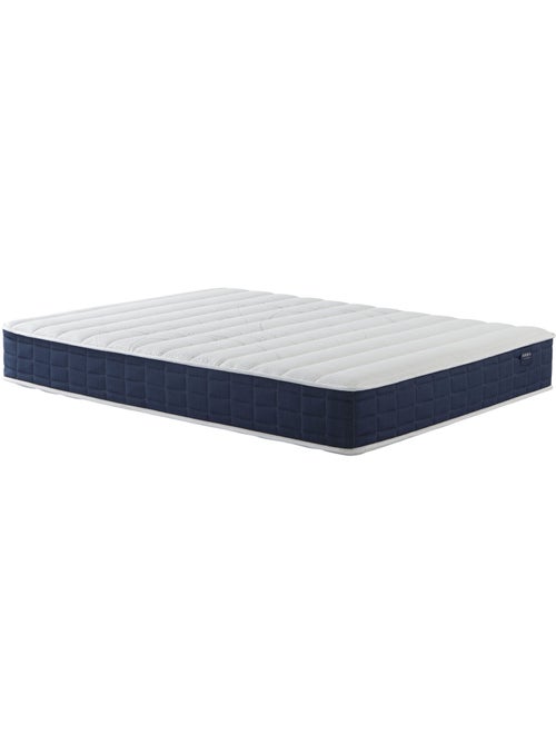 Ensemble matelas ressorts, sommier, pieds, couette et oreiller Rêve 400 - Kiabi