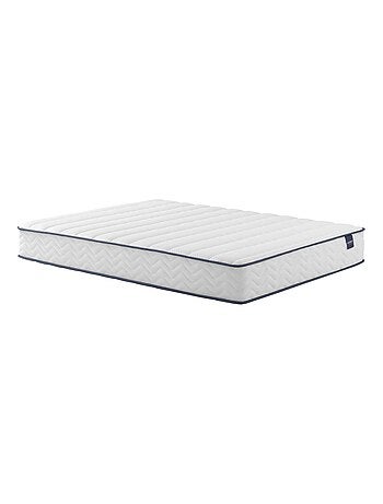 Ensemble matelas ressorts, sommier, pieds et tête de lit Rêve 300