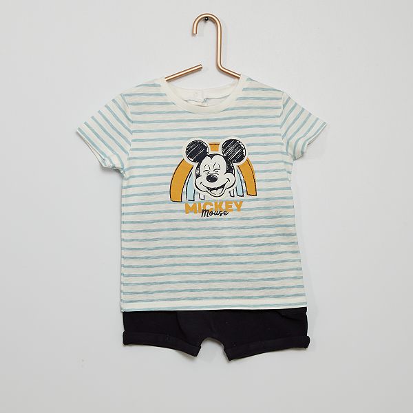 Ensemble Mickey Bebe Garcon Bleu Kiabi 6 00