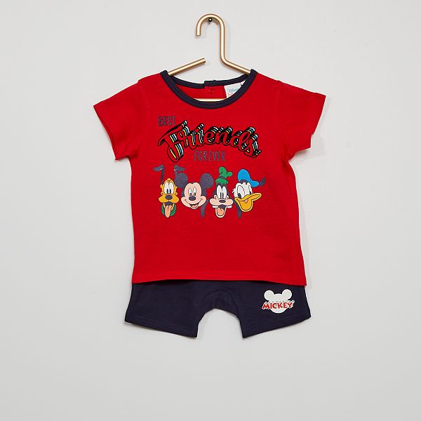 Ensemble Mickey Et Ses Amis Bebe Garcon Rouge Kiabi 12 60