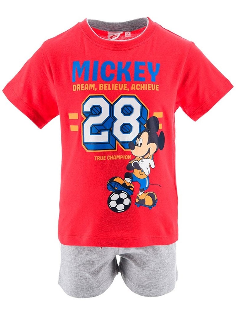 Ensemble Mickey Mouse| Licence Officielle Rouge - Kiabi