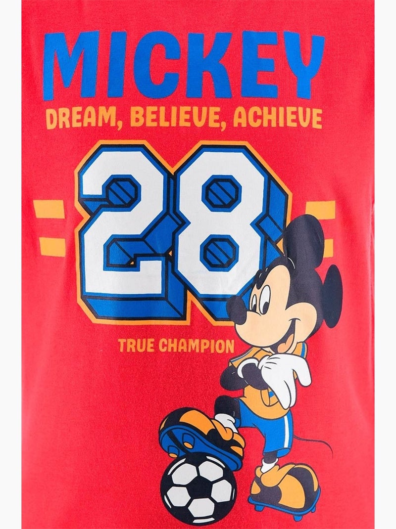 Ensemble Mickey Mouse| Licence Officielle Rouge - Kiabi