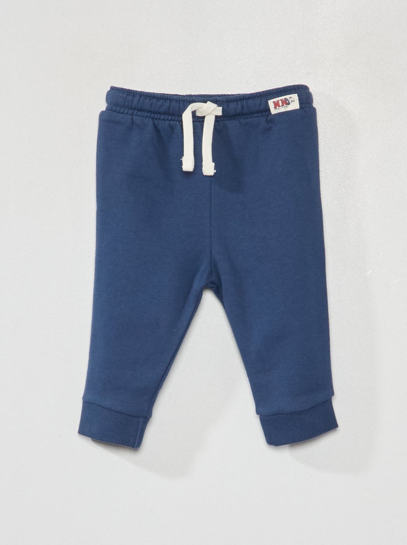 Ensemble 'Mickey' t-shirt + sweat + pantalon - 3 pièces Blanc/bleu - Kiabi