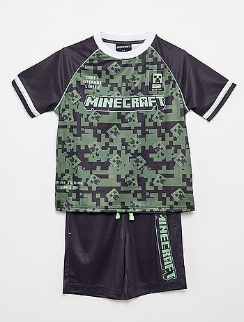 Ensemble 'Minecraft' Bermuda + T-shirt