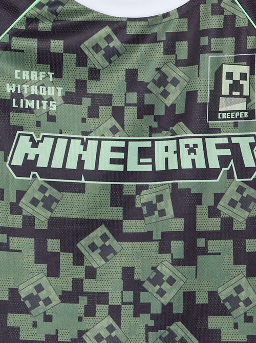 Ensemble 'Minecraft' Bermuda + T-shirt - Kiabi