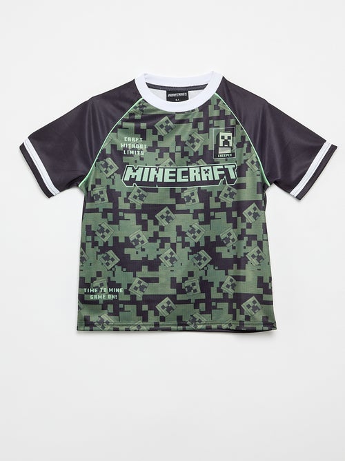 Ensemble 'Minecraft' Bermuda + T-shirt - Kiabi