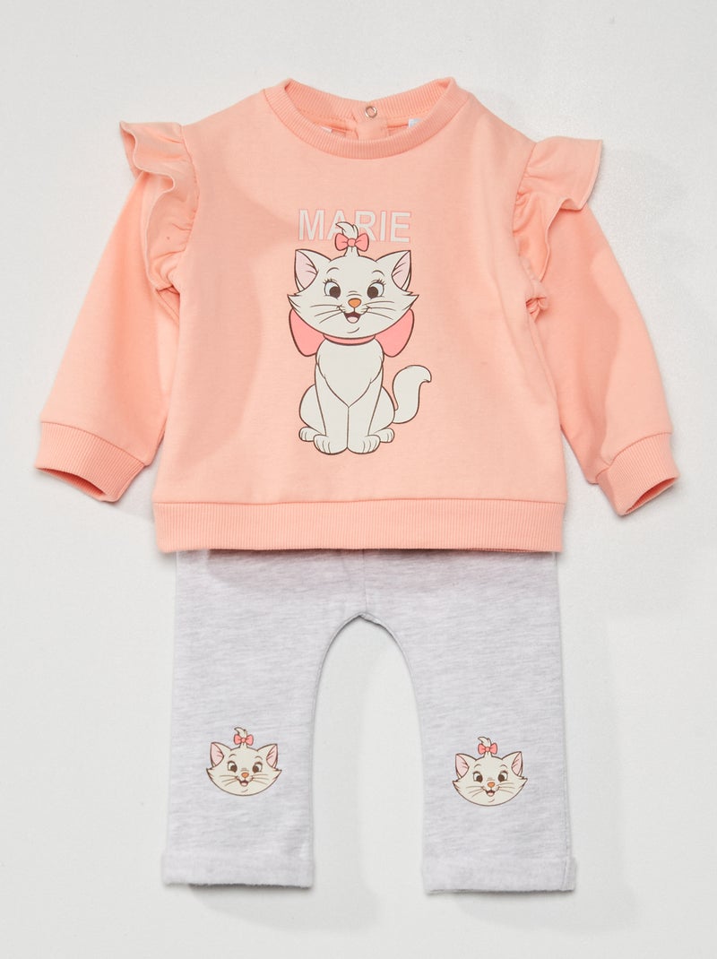 Ensemble  'Minnie' en molleton rose - Kiabi