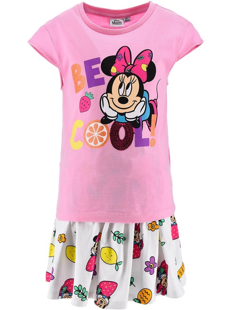 Ensemble Minnie Mouse | Licence Officielle Rose - Kiabi