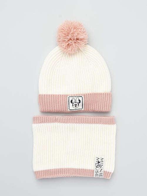 Ensemble 'Minnie' snood + bonnet - Lot de 2 - Kiabi