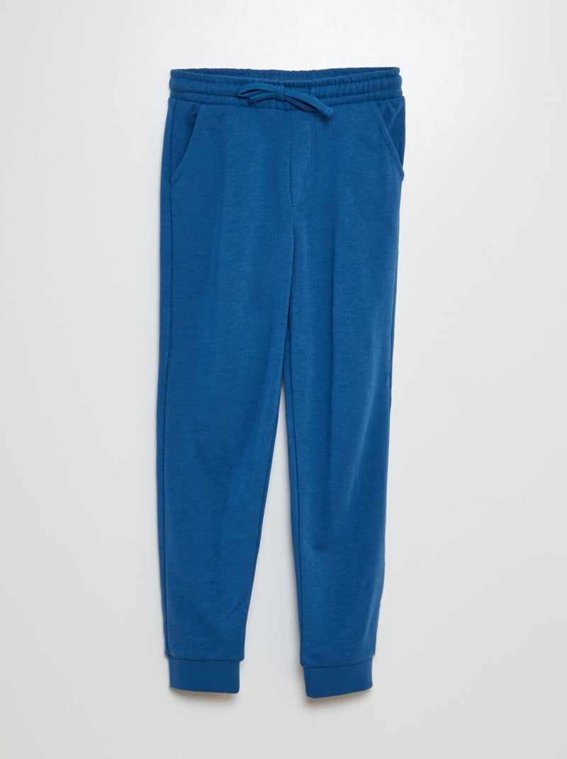 Ensemble molleton imprimé sweat + pantalon - 2 pièces Bleu - Kiabi