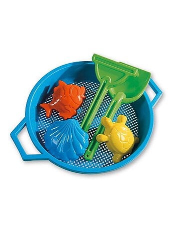 Ensemble moules à sable et tamis