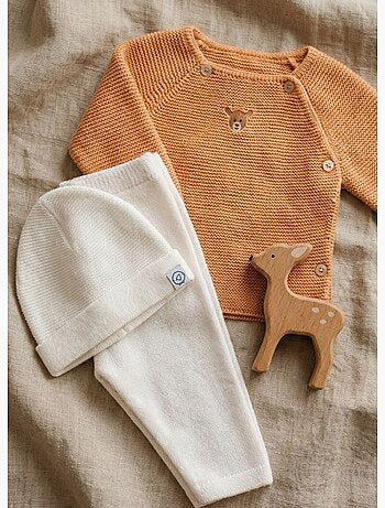 Ensemble naissance broderie renne