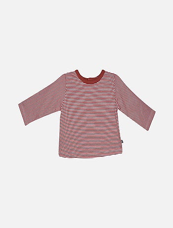 ENSEMBLE NAISSANCE T-SHIRT + SALOPETTE MOLLETON FLECHETTE