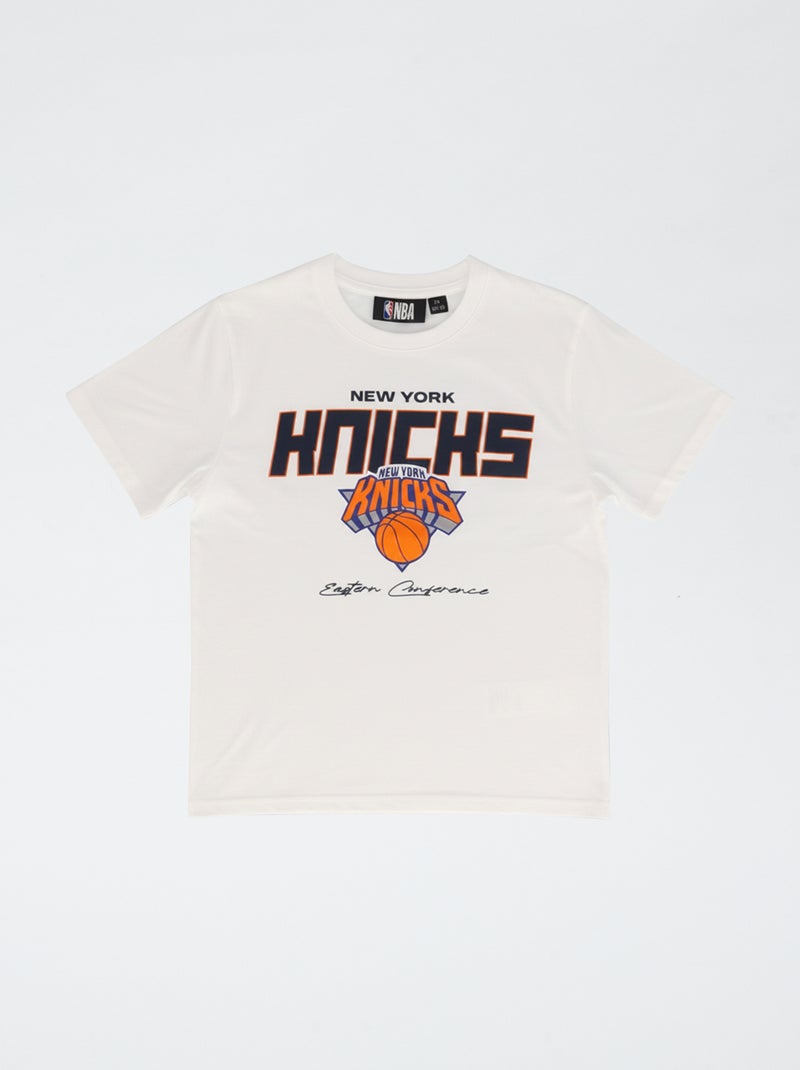 Ensemble 'NBA' 2 pièces  short + T-shirt Gris - Kiabi
