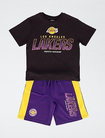Ensemble 'NBA' 2 pièces short + T-shirt