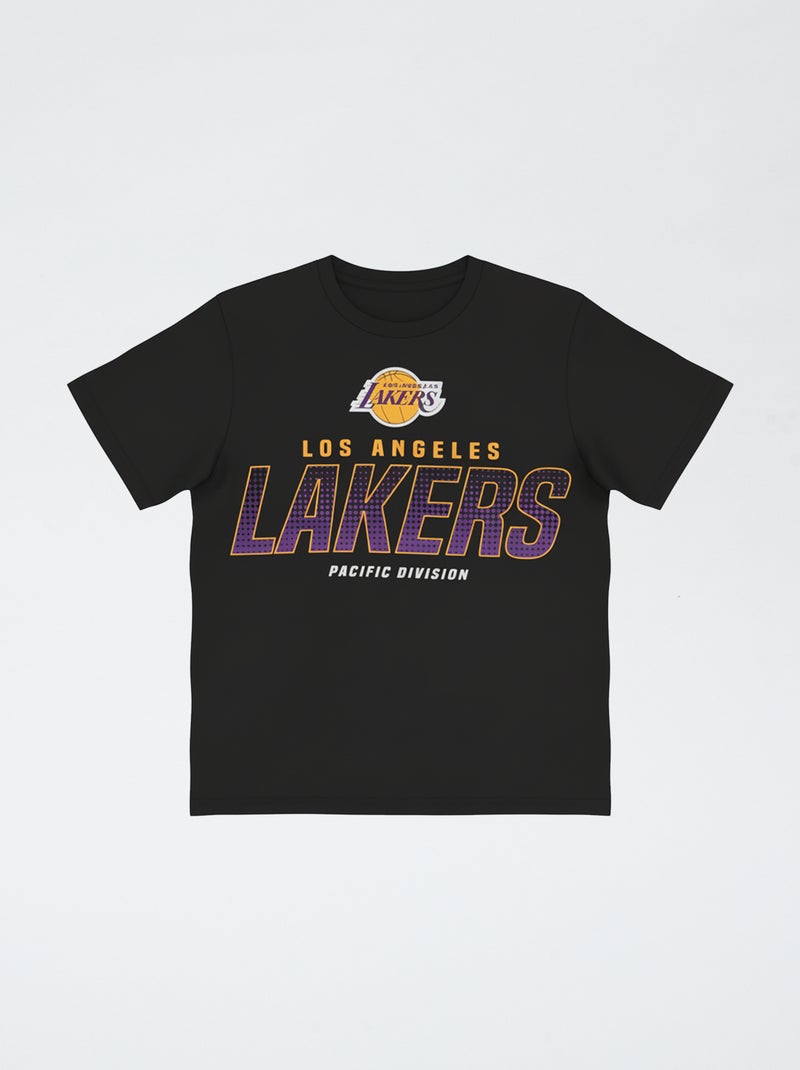 Ensemble 'NBA' 2 pièces  short + T-shirt Gris - Kiabi