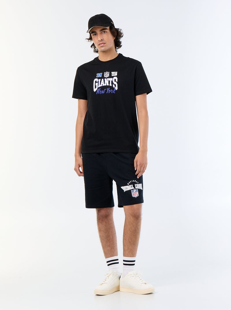 Ensemble 'NFL' t-shirt + short - 2 pièces Noir - Kiabi