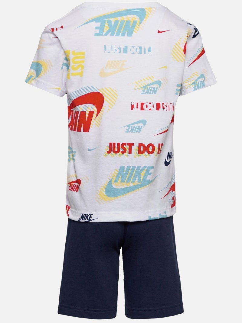 Ensemble  Nike 2 pièces Blanc Bleu - Kiabi