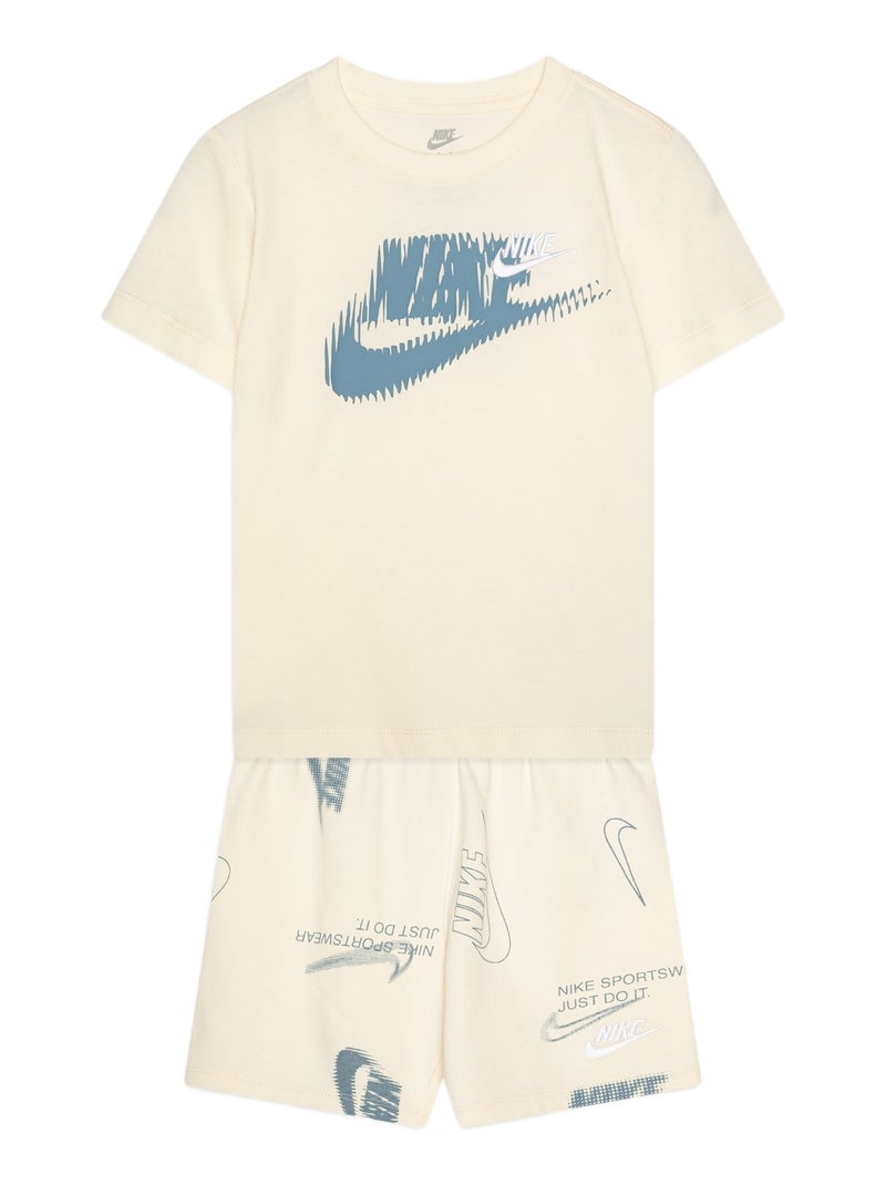 Ensemble  Nike 2 pièces Ecru - Kiabi