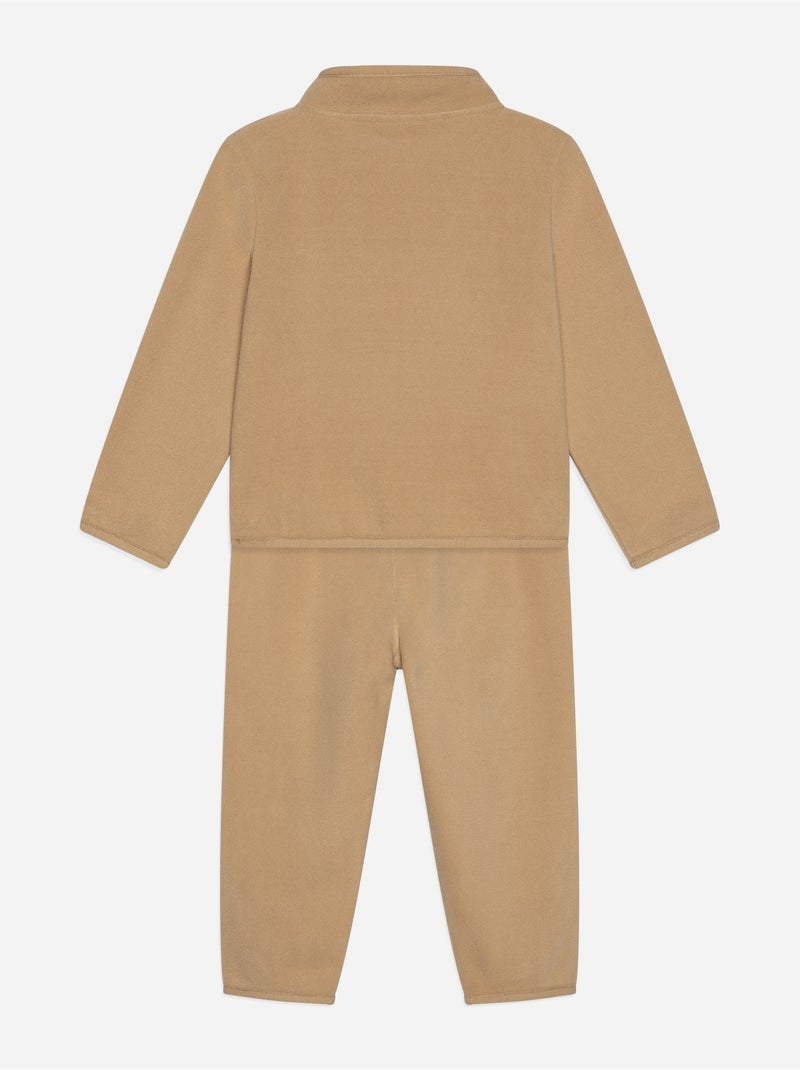 Ensemble  Nike en polaire Beige - Kiabi