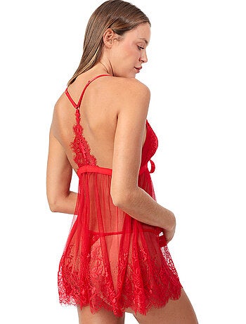 Ensemble nuisette et string Marilyn