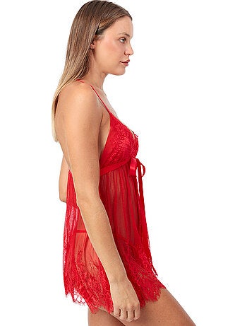 Ensemble nuisette et string Marilyn