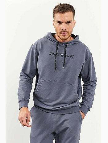 Ensemble oversize sweat à capuche et pantalon tommy